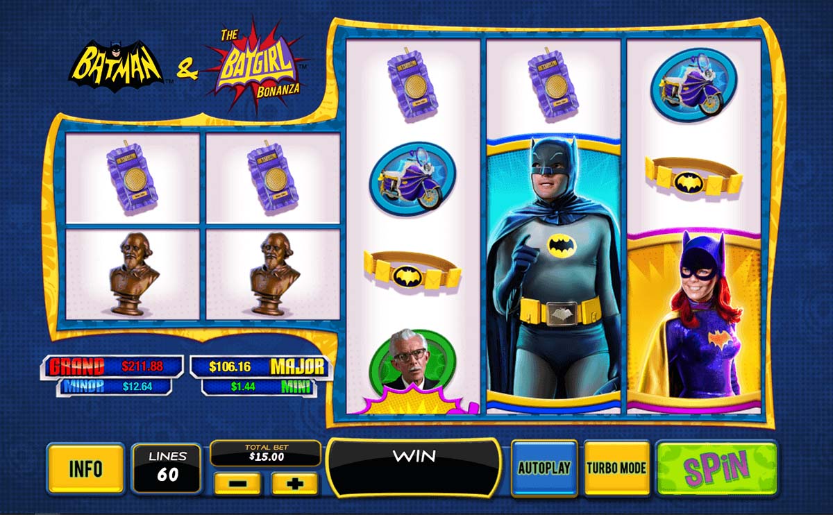   Batman & Batgirl Bonanza  Playtech   Vulkan Russia